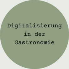 Digitalisierung in der Gastronomie